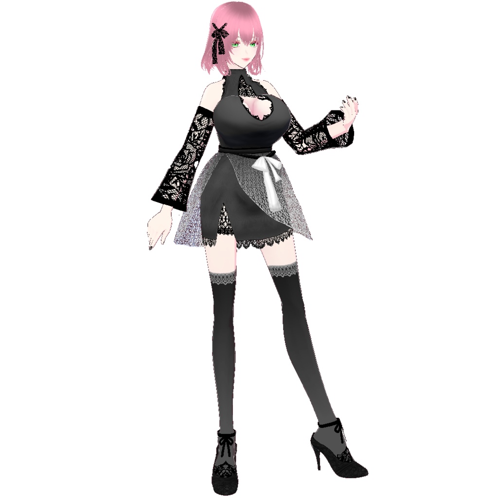 Vroid 優美な夜 セット Elegant Night Set