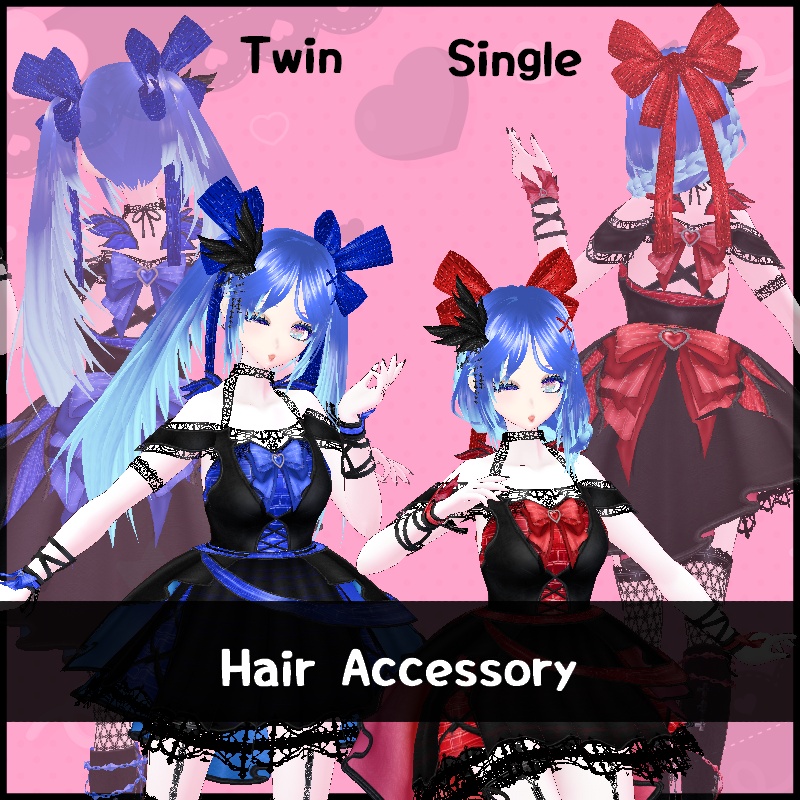Vroid 甘い小悪魔セット Sweet Devil Set