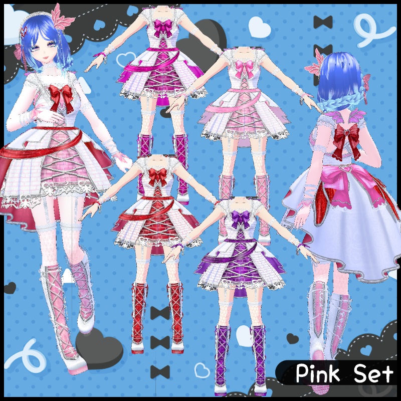 Vroid 甘い天使さんセット Sweet Angel Set