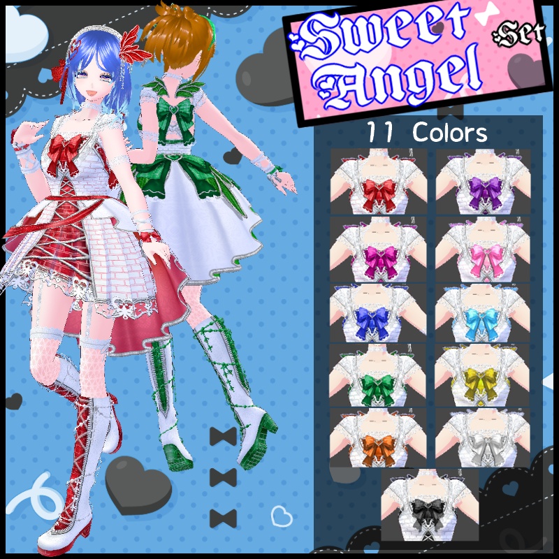 Vroid 甘い天使さんセット　Sweet Angel Set