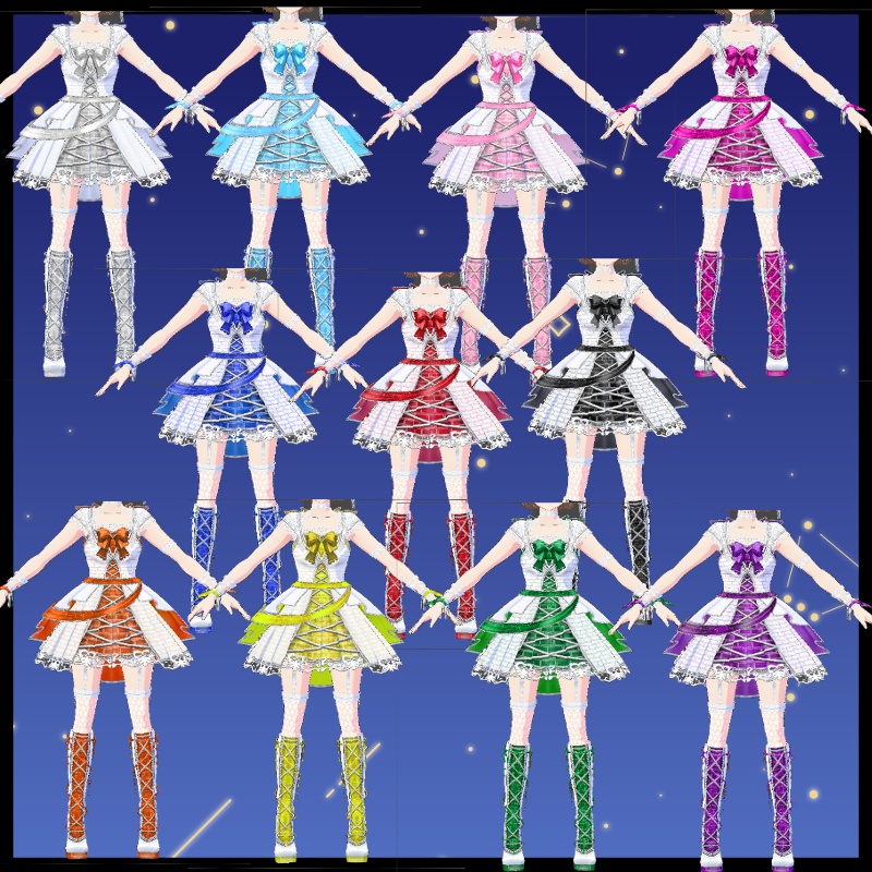 Vroid 甘い 小悪魔+天使セット Sweet Devil&Angel Set