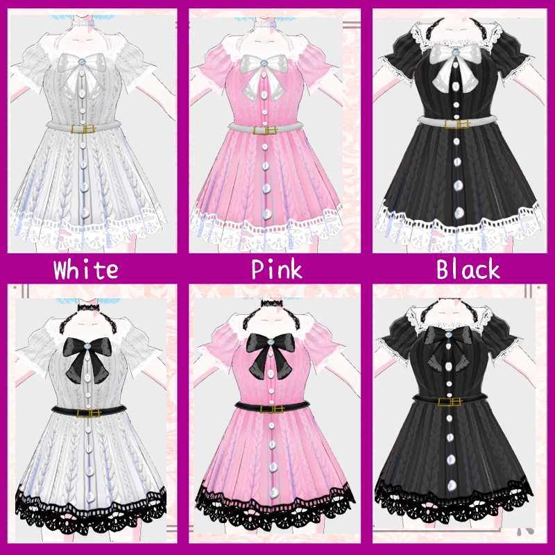 Vroid カジュアル "B" セット Casual "B" SET