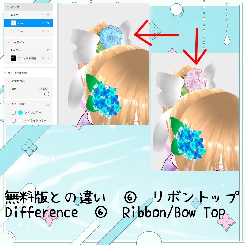 梅雨の紫陽花 セット Hydrangea Drizzle Set