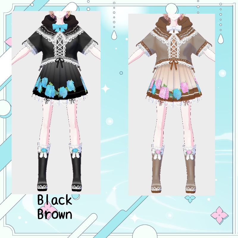 梅雨の紫陽花 セット Hydrangea Drizzle Set