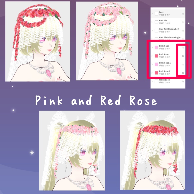 ウェディングフラワー セット Wedding Flower Set