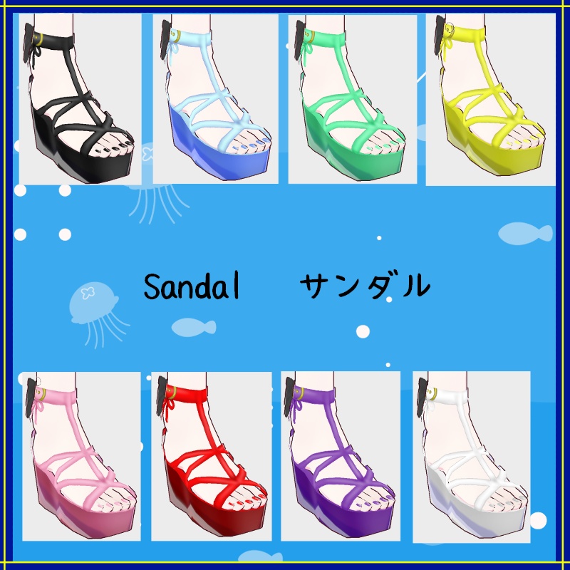 Vroid 夏の時間 - 水着 Summertime swimwear