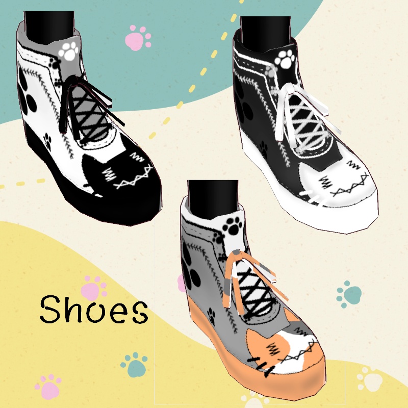 Vroid LOLねこ 2 セット LOL Neko 2 SET