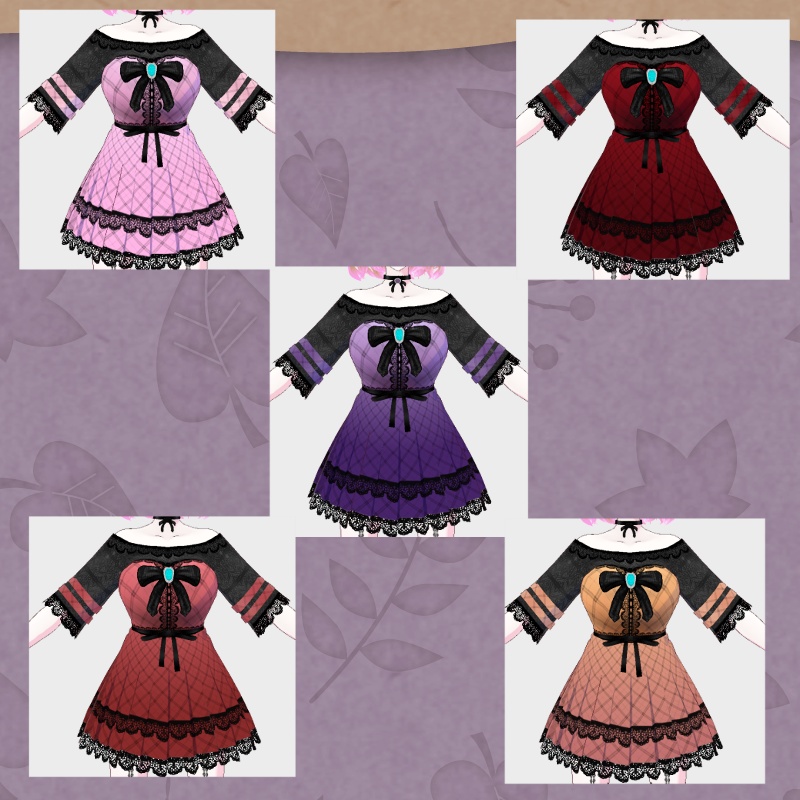 Vroid 秋の散歩 セット Autumn Walk SET