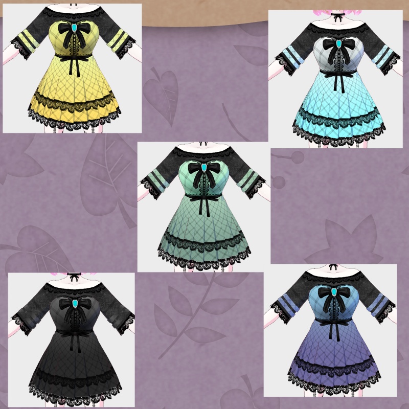 Vroid 秋の散歩 セット Autumn Walk SET