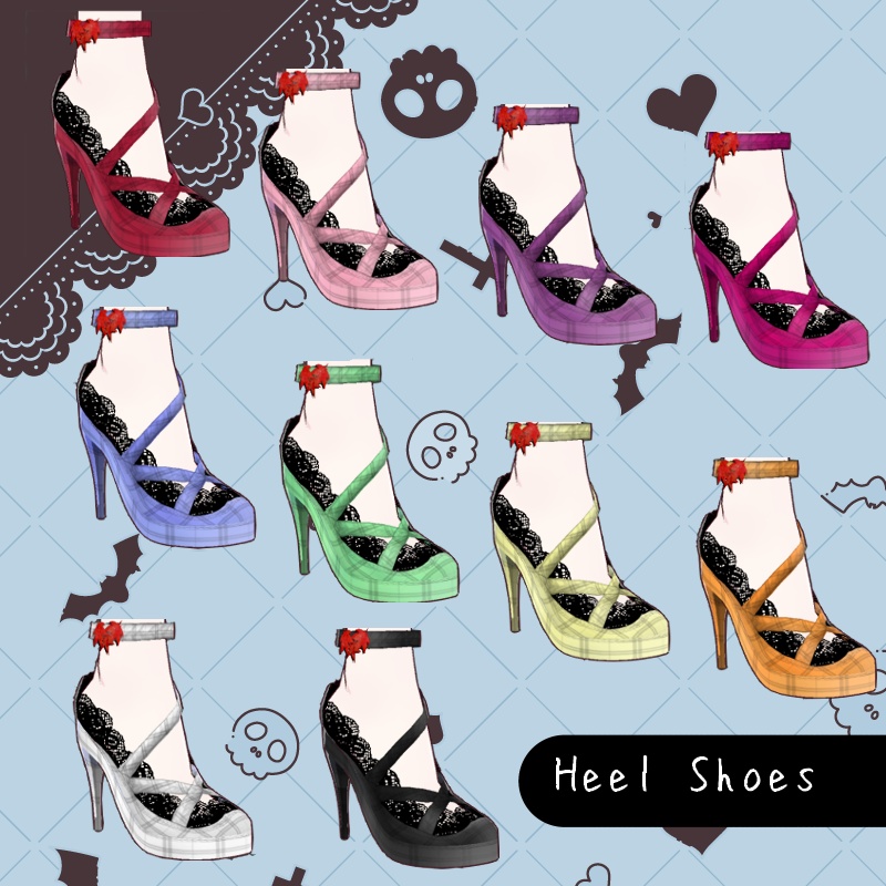 Vroid 紅葉なる木 セット Maple Tree SET