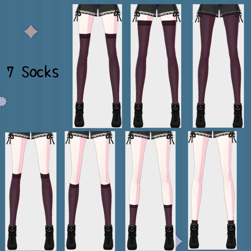 Vroid カジュアル C セット Casual C SET