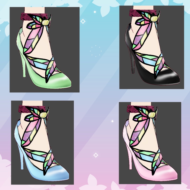 VRoid 花の芽 セット Flower Bud Set