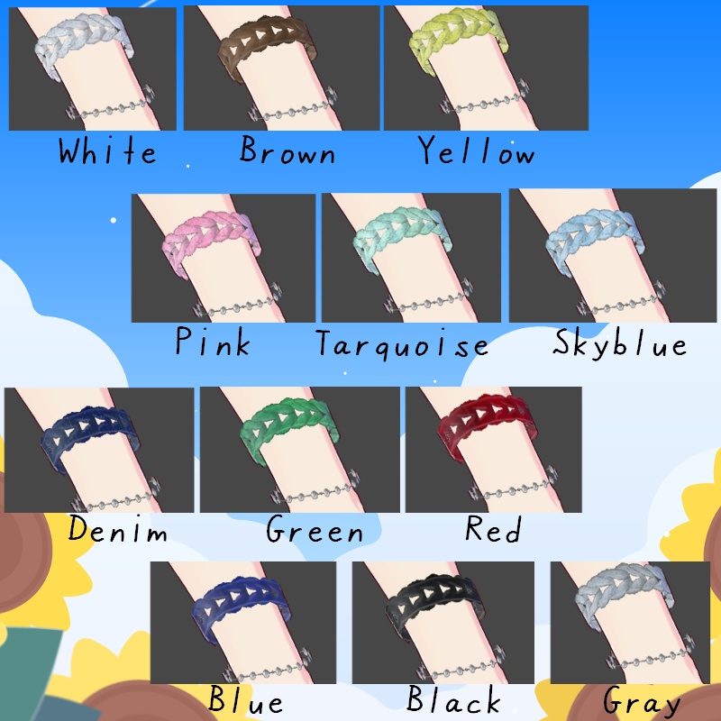 VRoid マキシ丈"B" セット Maxi ”B” Set