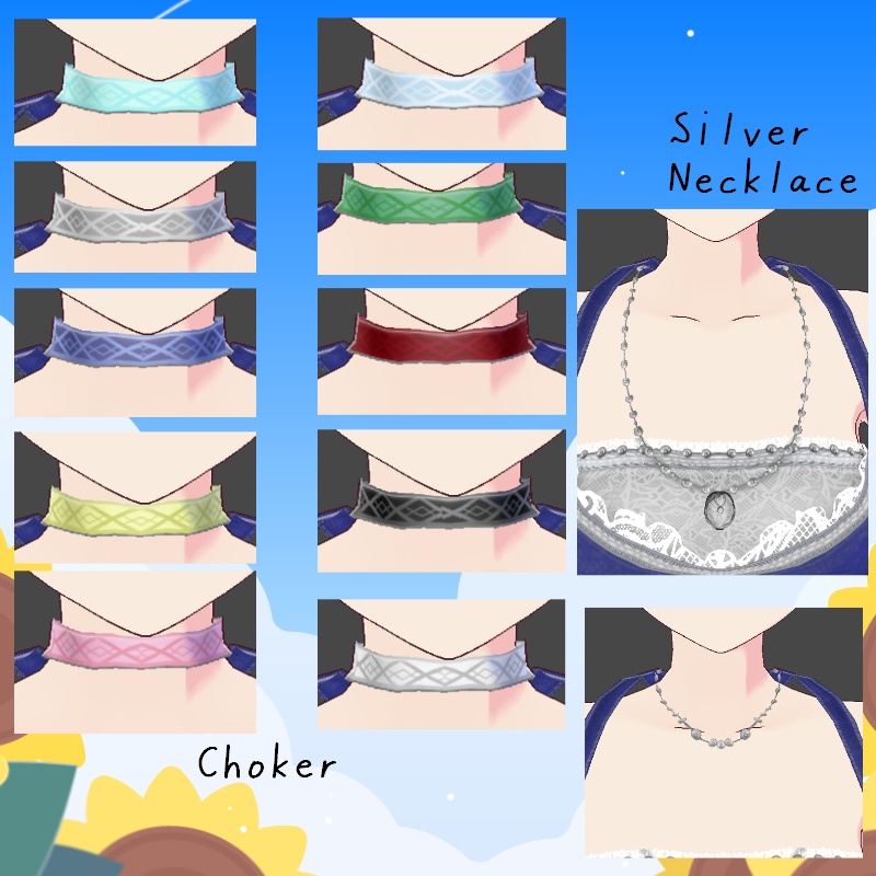 VRoid マキシ丈"B" セット Maxi ”B” Set