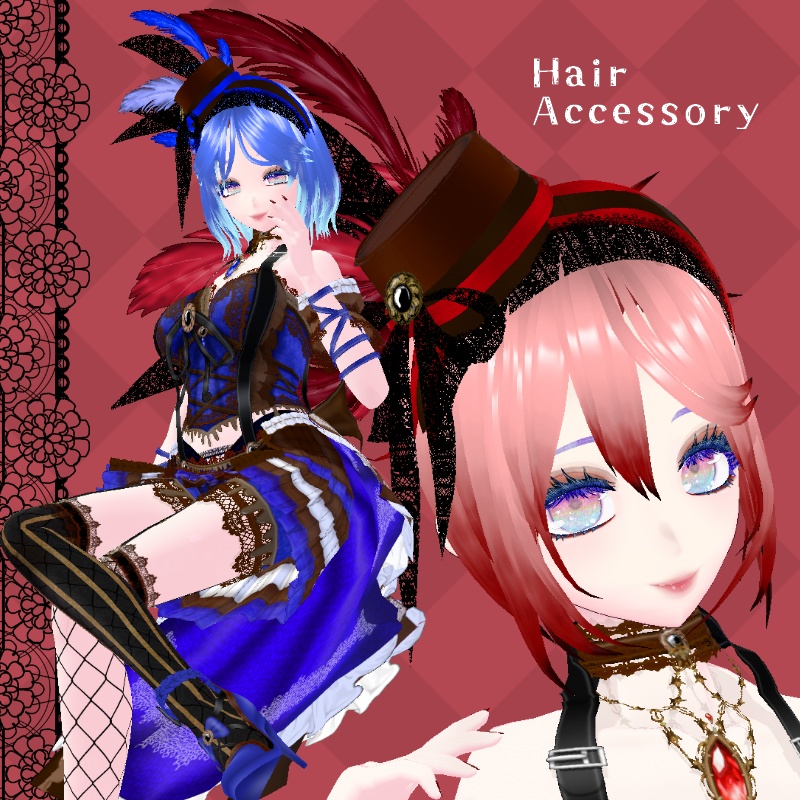 VRoid メルテッドチョコレート セット Melted Chocolate Set