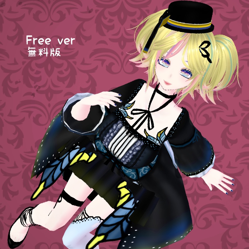 VRoid 期間限定無料 / Limited time 手描き Hand drawn edition