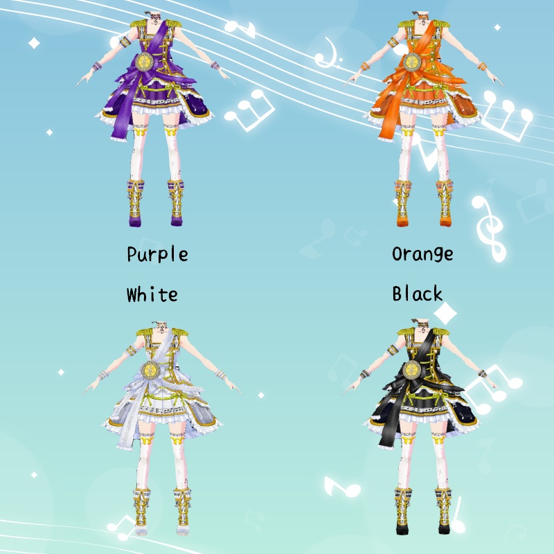 VRoid メロディカル・マーチ セット Melodical March Set