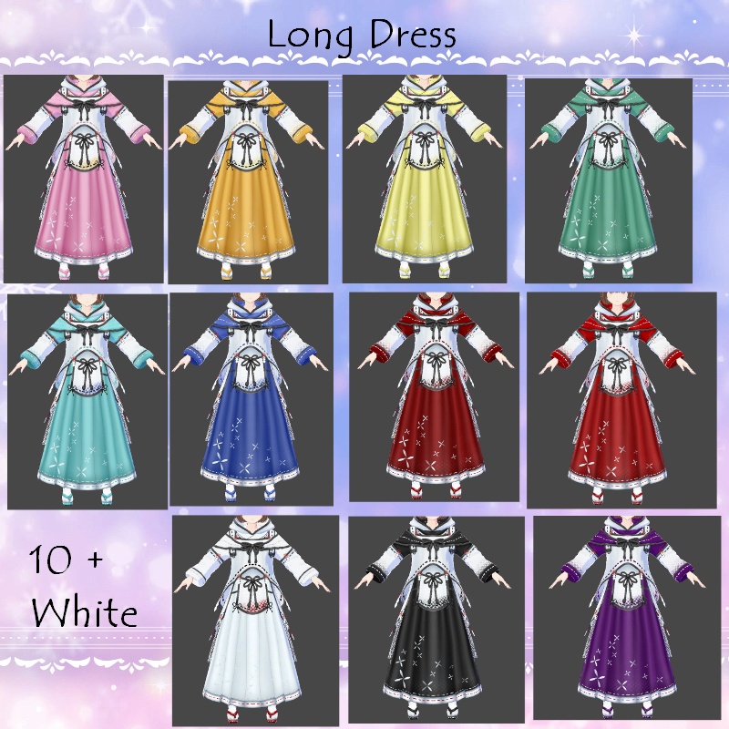 Vroid 敬神の身衣 セット Sacred Raiment Set