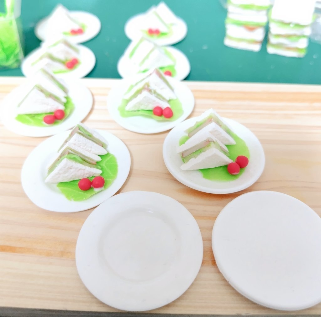 サンドイッチプレート(ぬいサイズ)