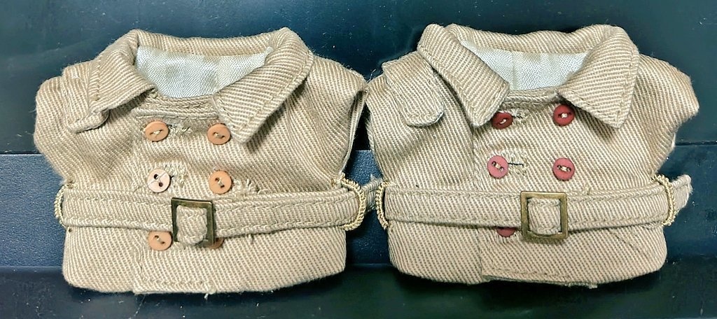 トレンチコート ぬい用