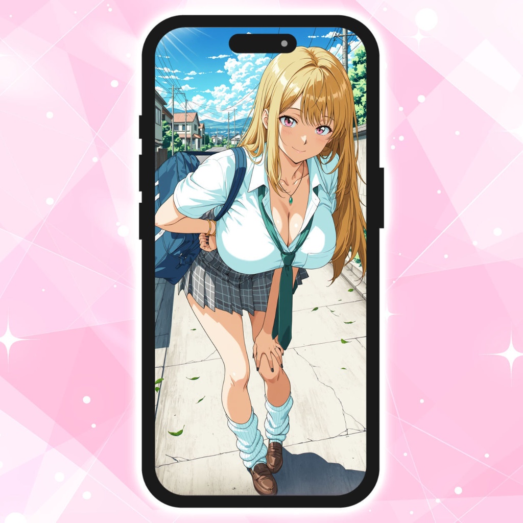 【無料】シチュエーションスマホ壁紙Vol.01