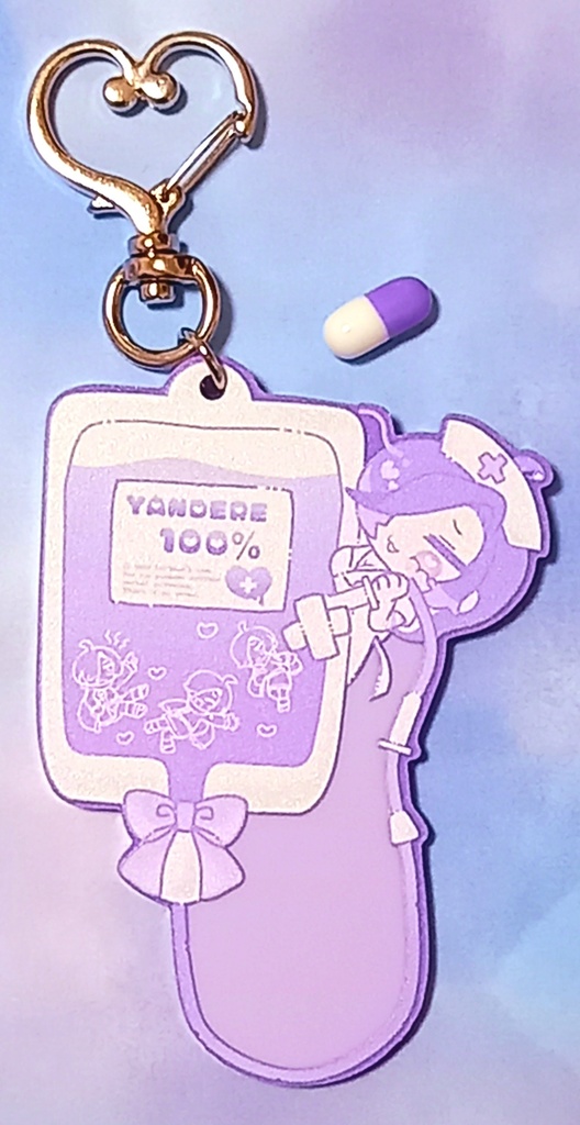 ナースりあまた点滴アクキー