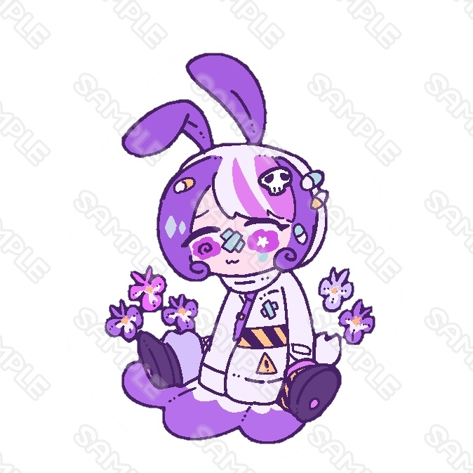 ロベリアちゃんアンブレラマーカー