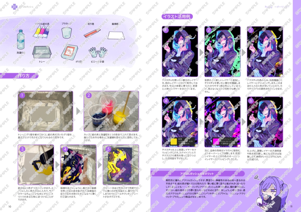 【メイキング付きイラスト集】デジタル絵描きの処方箋