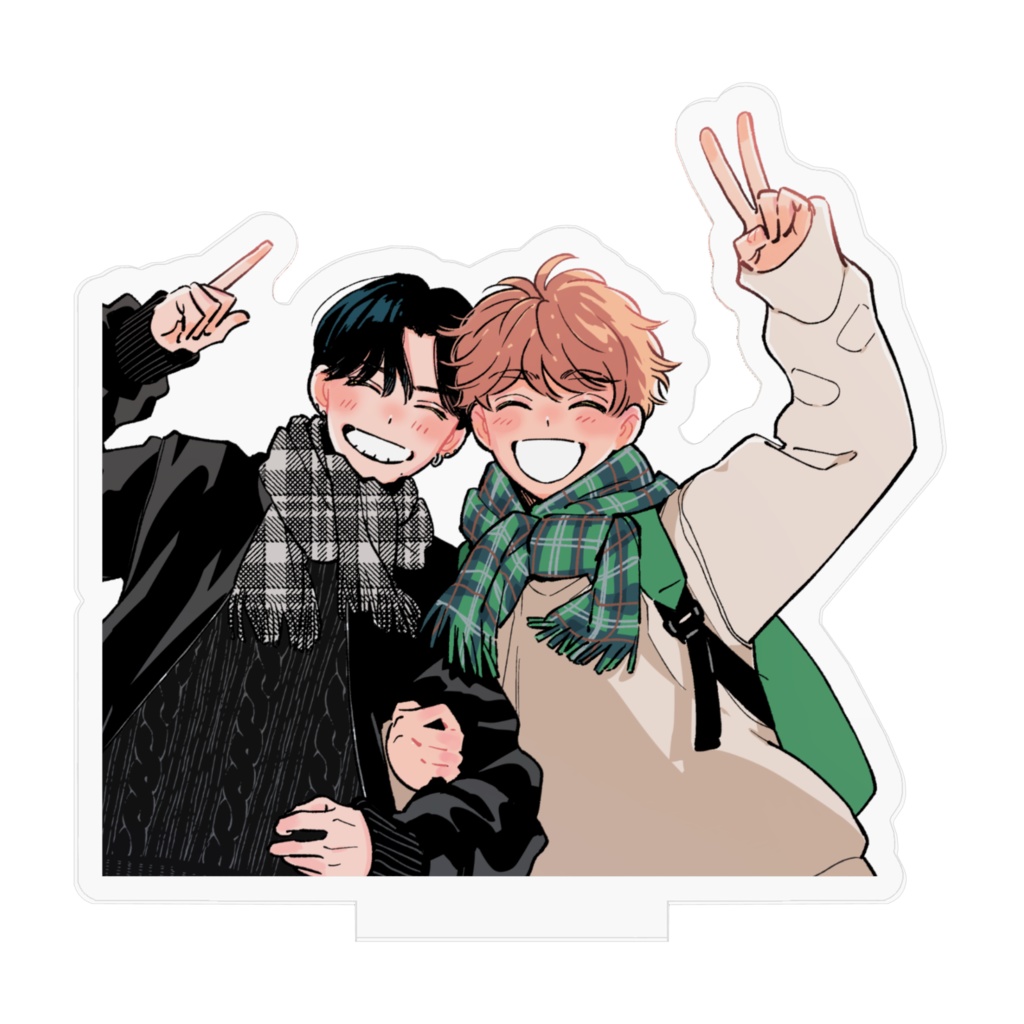 アキとハルのアクリルスタンド