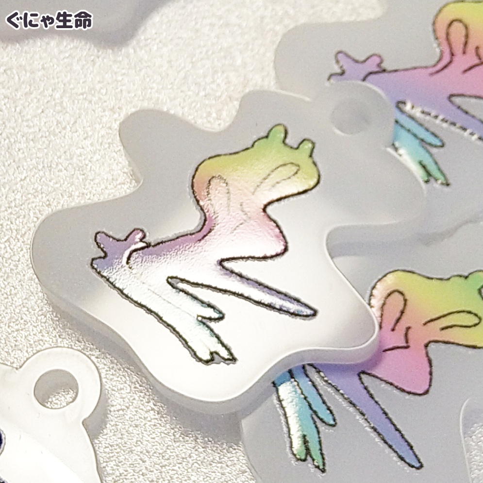 生命のアクリルキーホルダー