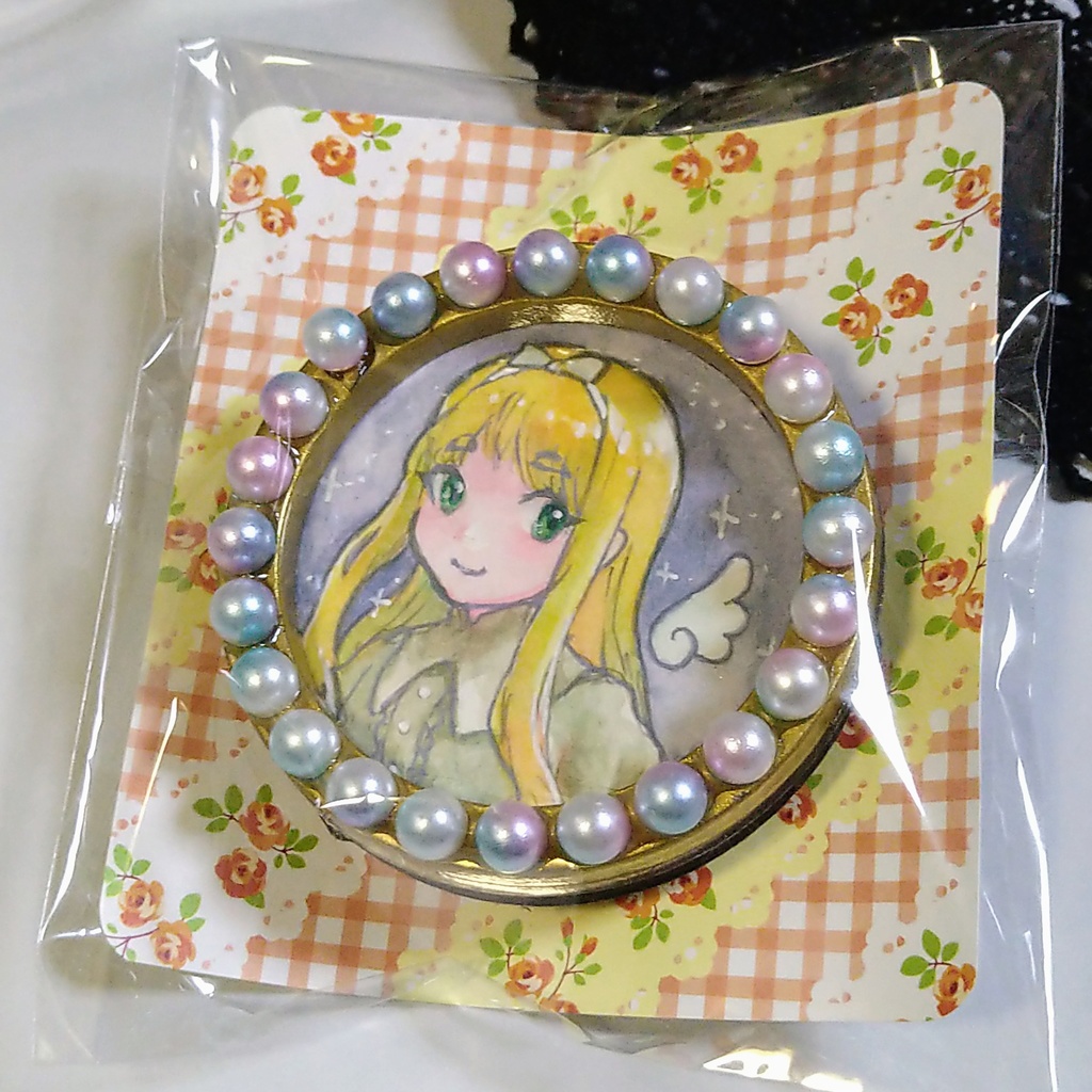 ミニ原画 ①天使ちゃん ②ケシちゃん ③えいえいおー