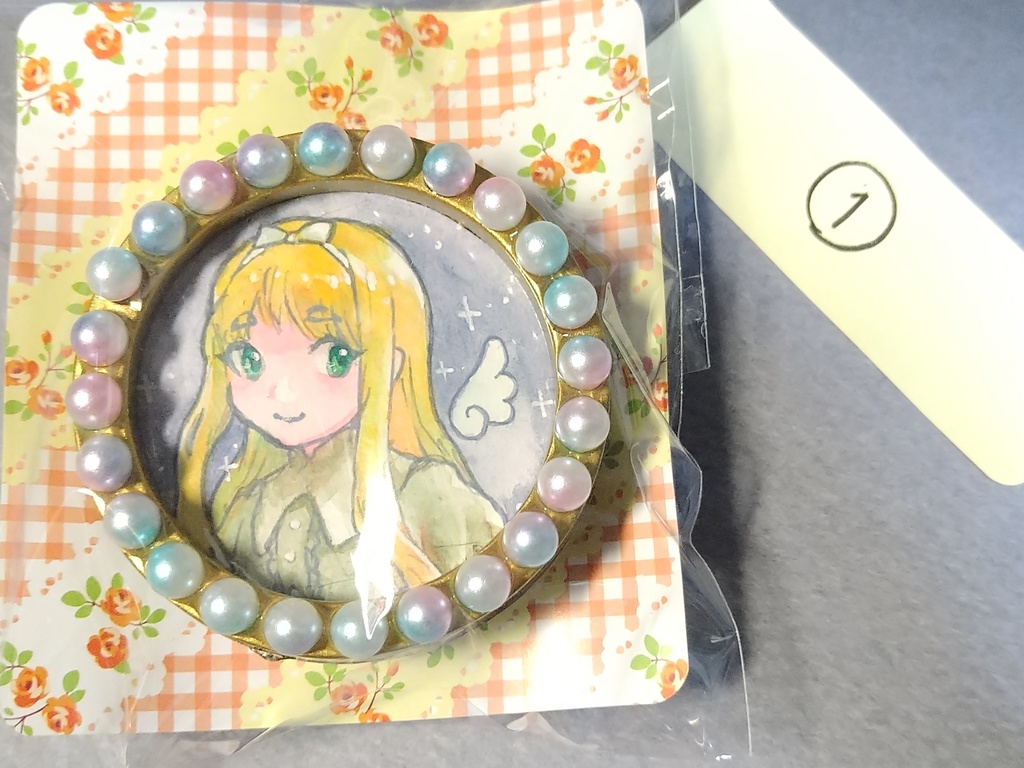 ミニ原画 ①天使ちゃん ②ケシちゃん ③えいえいおー