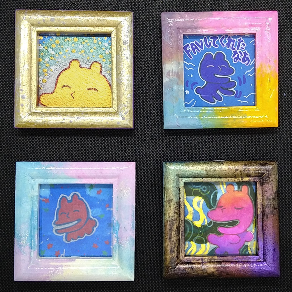 【ミニ額】生命の原画 ファボしてくれたなぁ 09~16