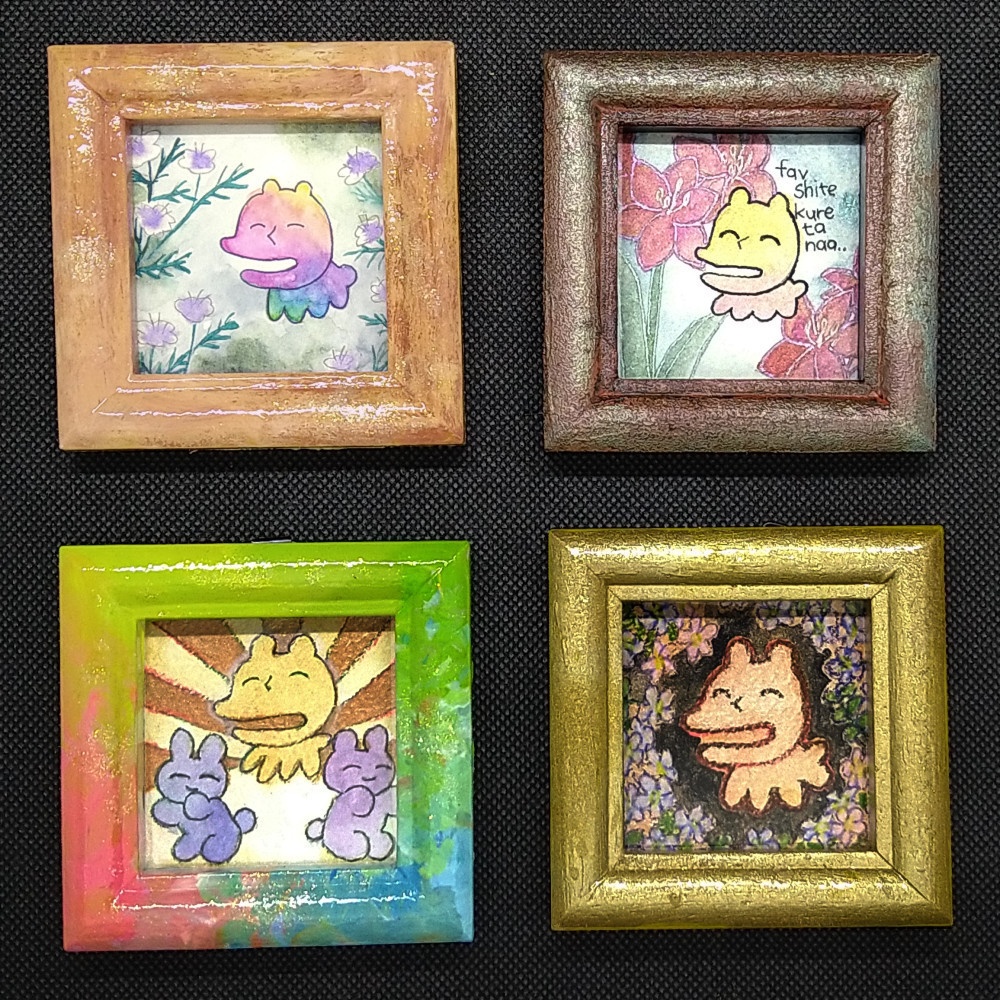 【ミニ額】生命の原画 ファボしてくれたなぁ 09~16