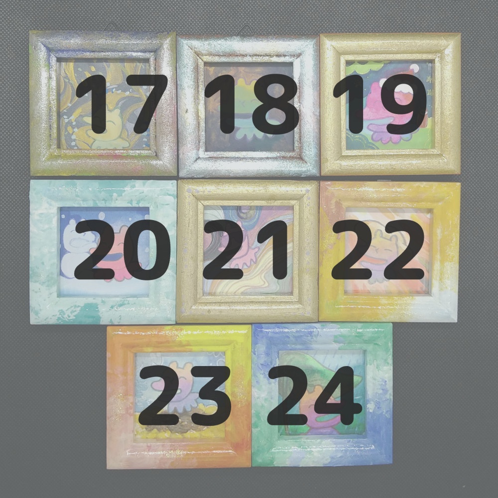 【ミニ額】生命の原画 17~24