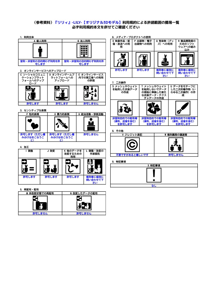 『Lily』-リリィ-【オリジナル3Dモデル】