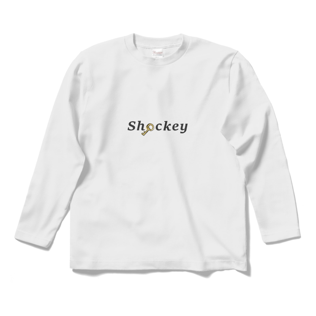 Shockey - ロングスリーブTシャツ白黒 -