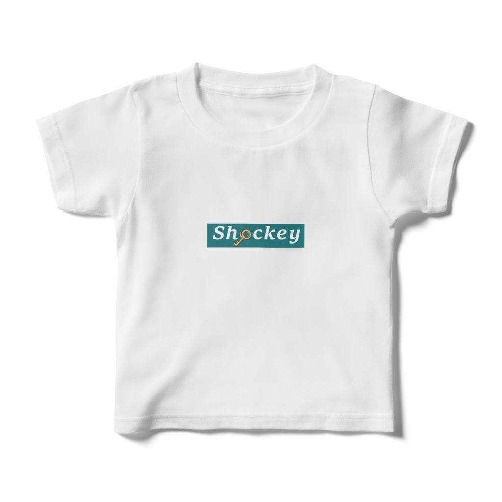 Shockey - キッズTシャツ白緑 -
