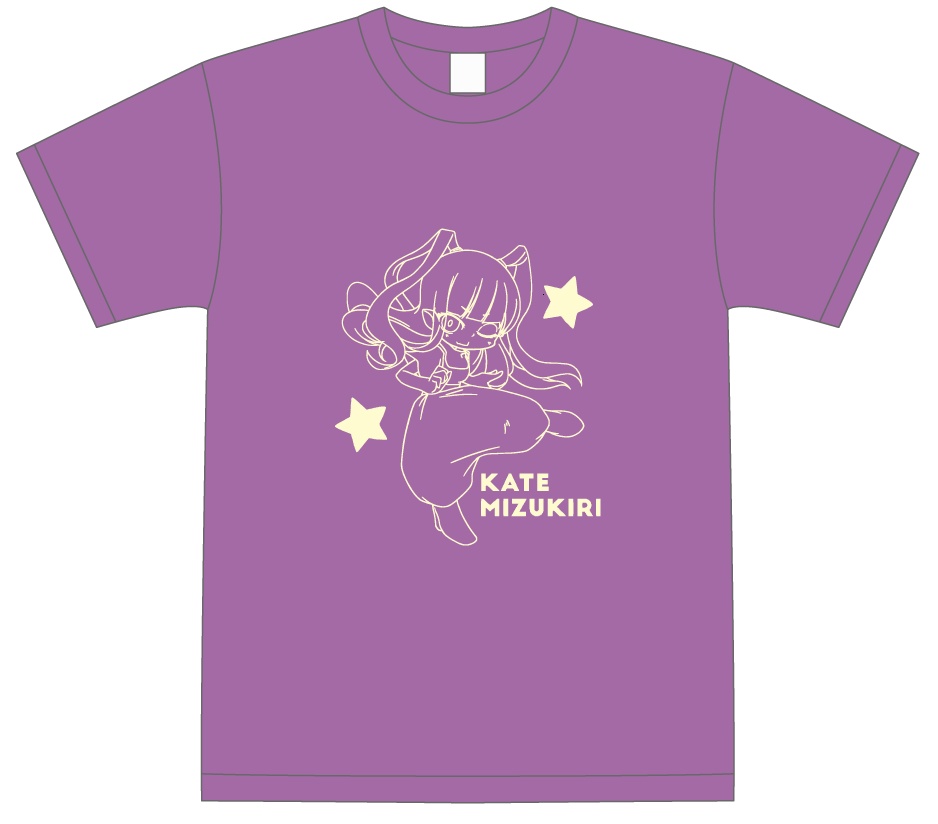 水桐けいと『REBOOTS』Tシャツ(パープル)