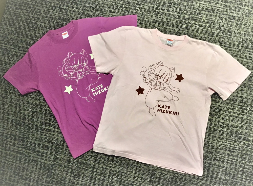 水桐けいと『REBOOTS』Tシャツ（ライトピンク）