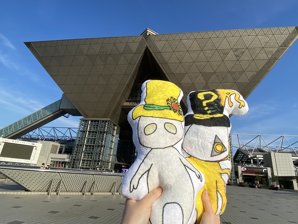 金のテンタクルによく似たぬいぐるみ