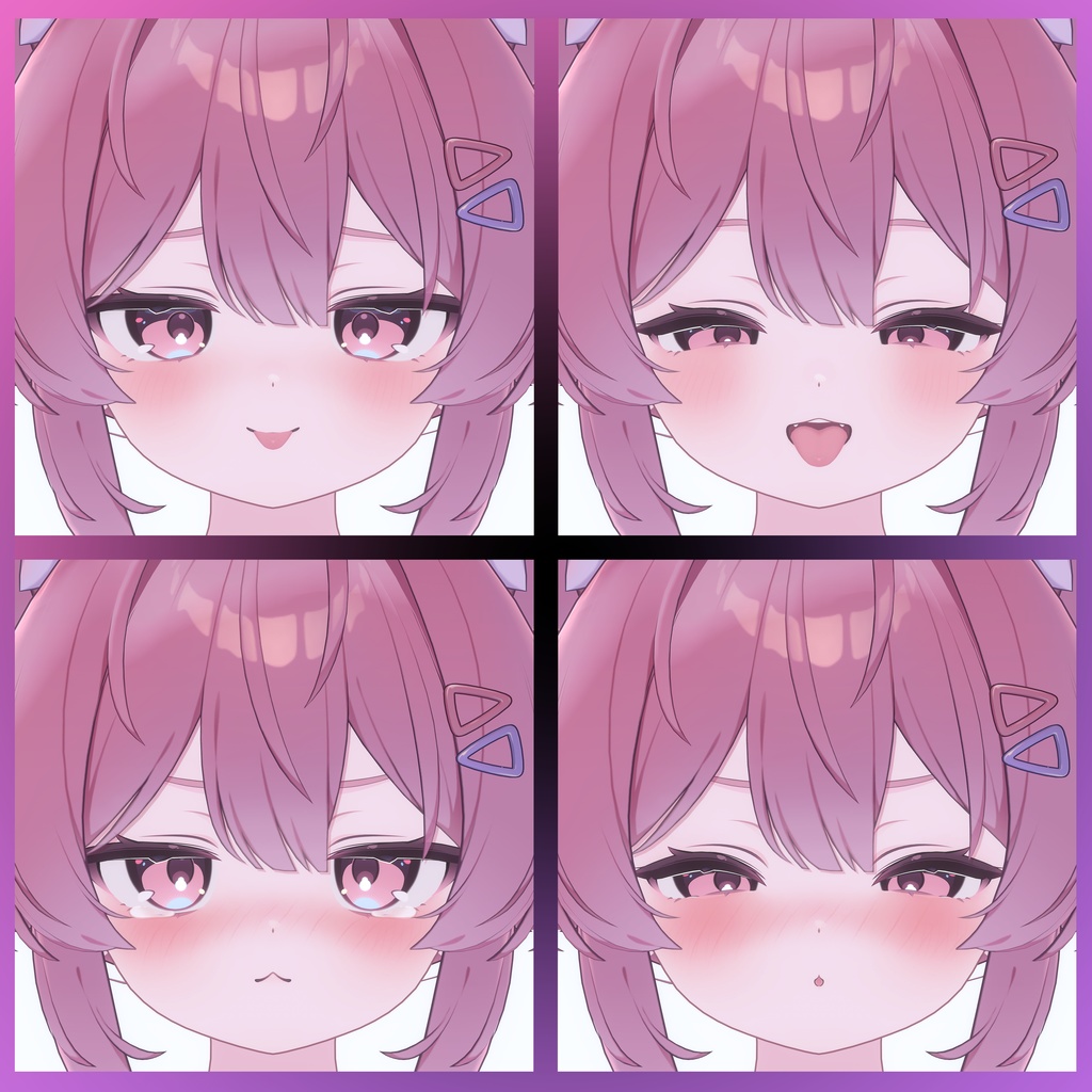 【プラムちゃん用】えっち♥表情アニメーション20種