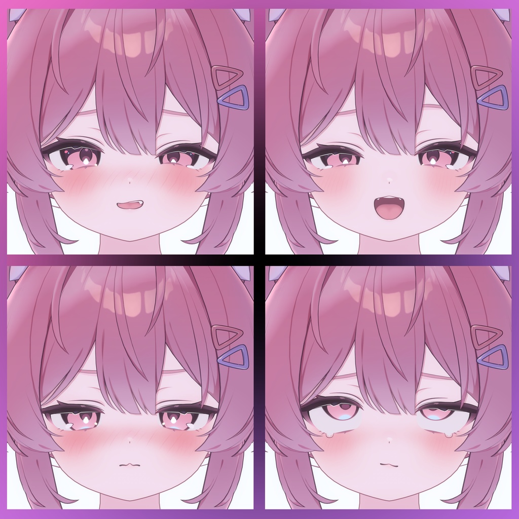 【プラムちゃん用】えっち♥表情アニメーション20種