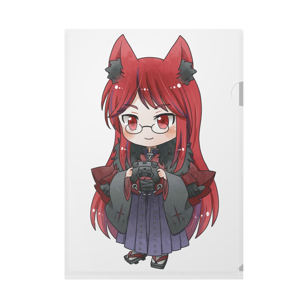 おやきもちのクリアファイル