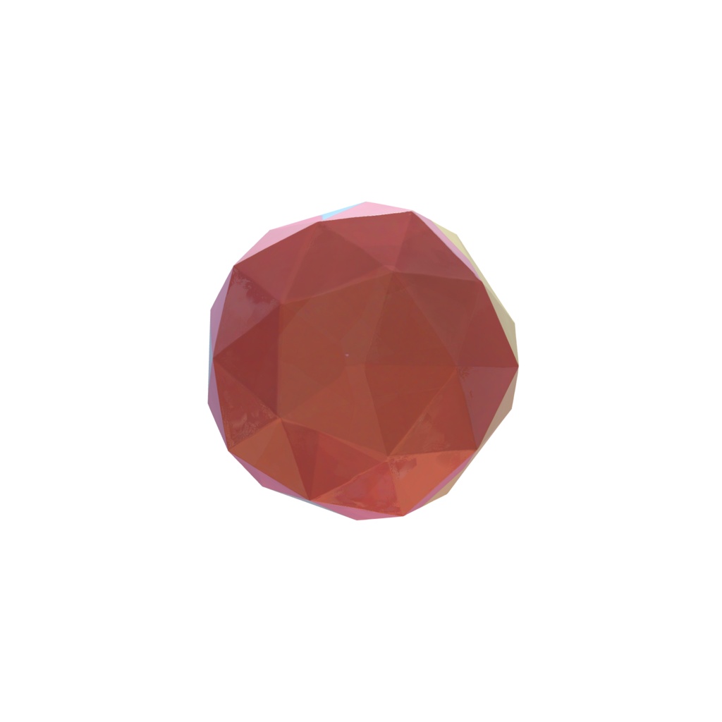 Pastel blue yellow easter eggs 3d model