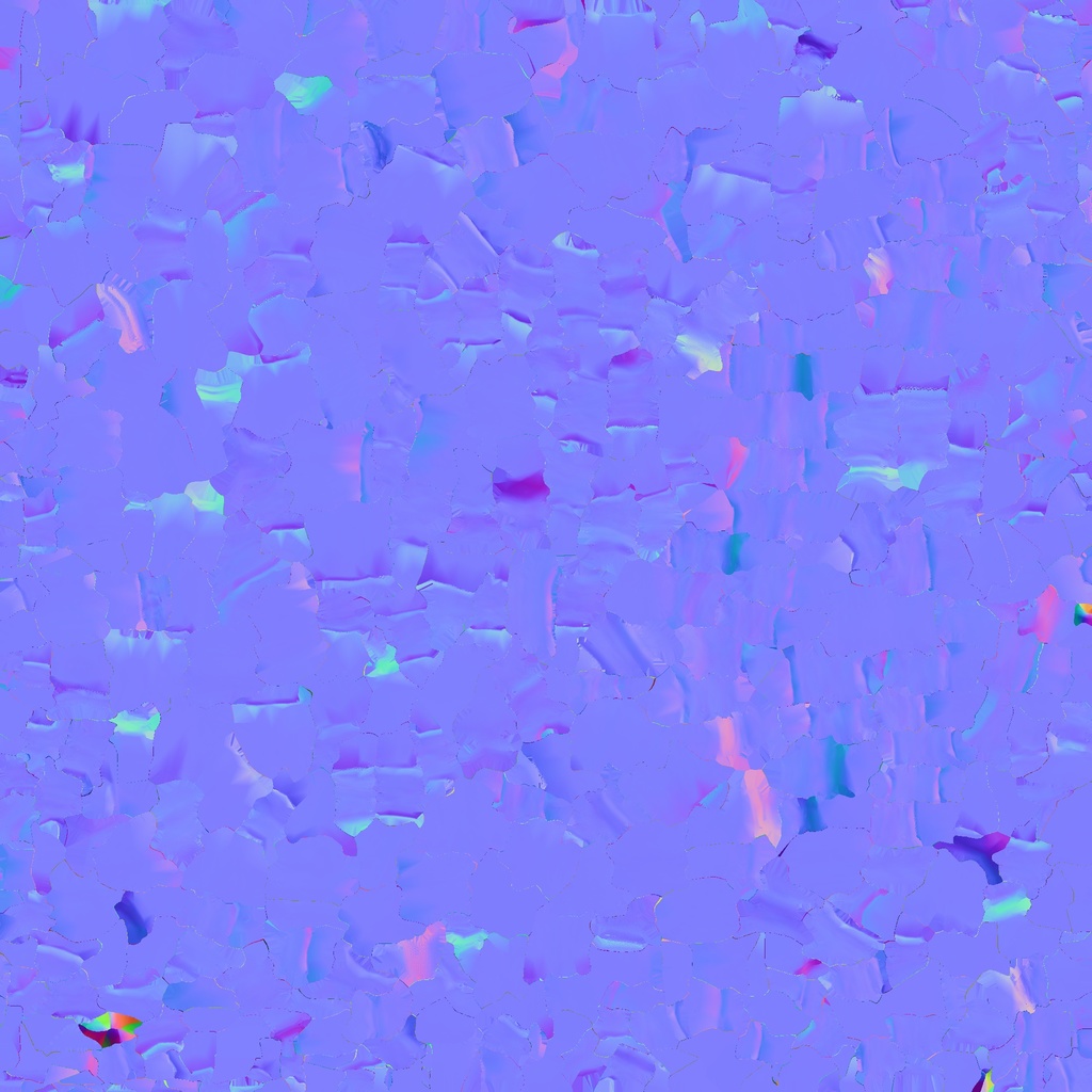 Simple gradient color bright bucket 3d model