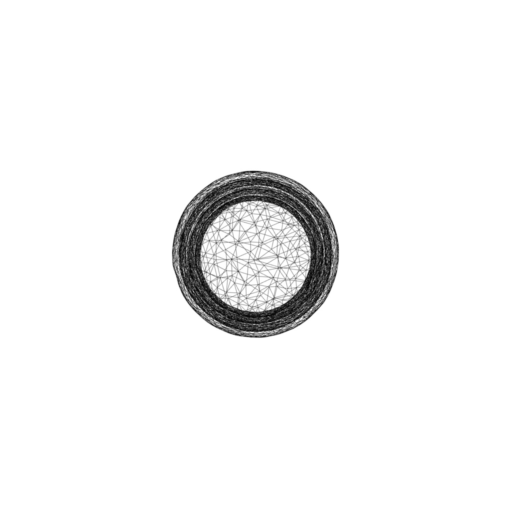 Simple gradient color bright bucket 3d model