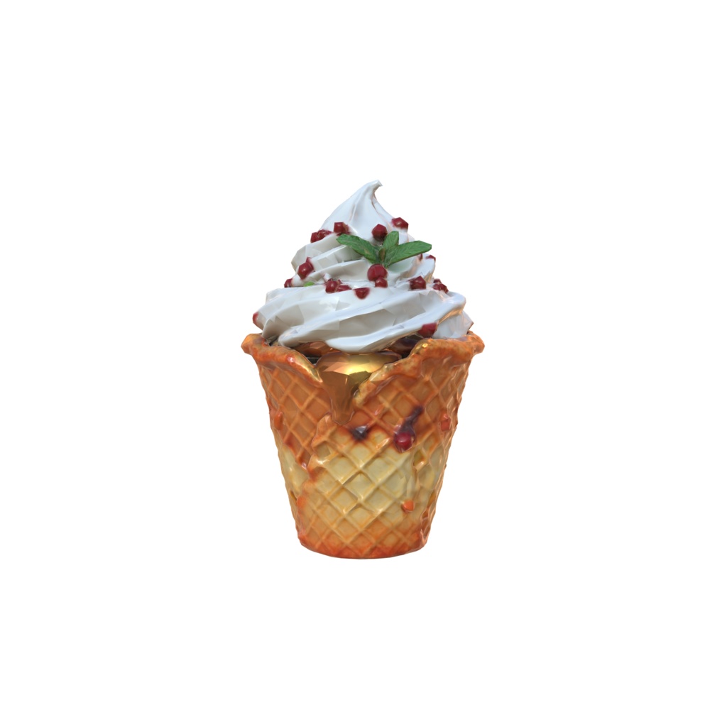 Swirl Delight 3d model