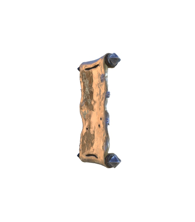 Frostbound Scroll 3d model