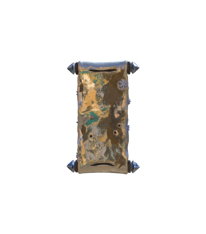 Frostbound Scroll 3d model